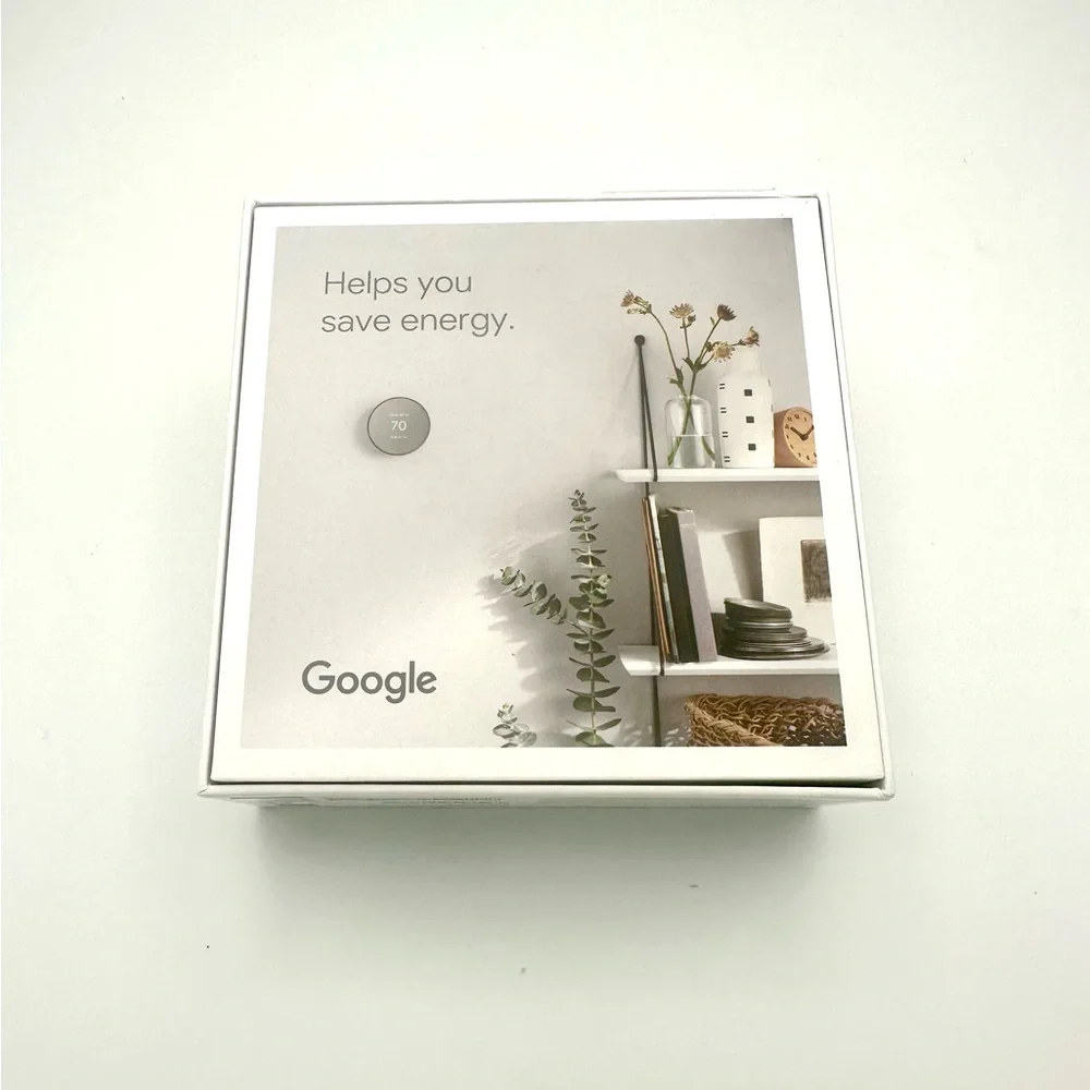Google Nest Thermostat - Silver
